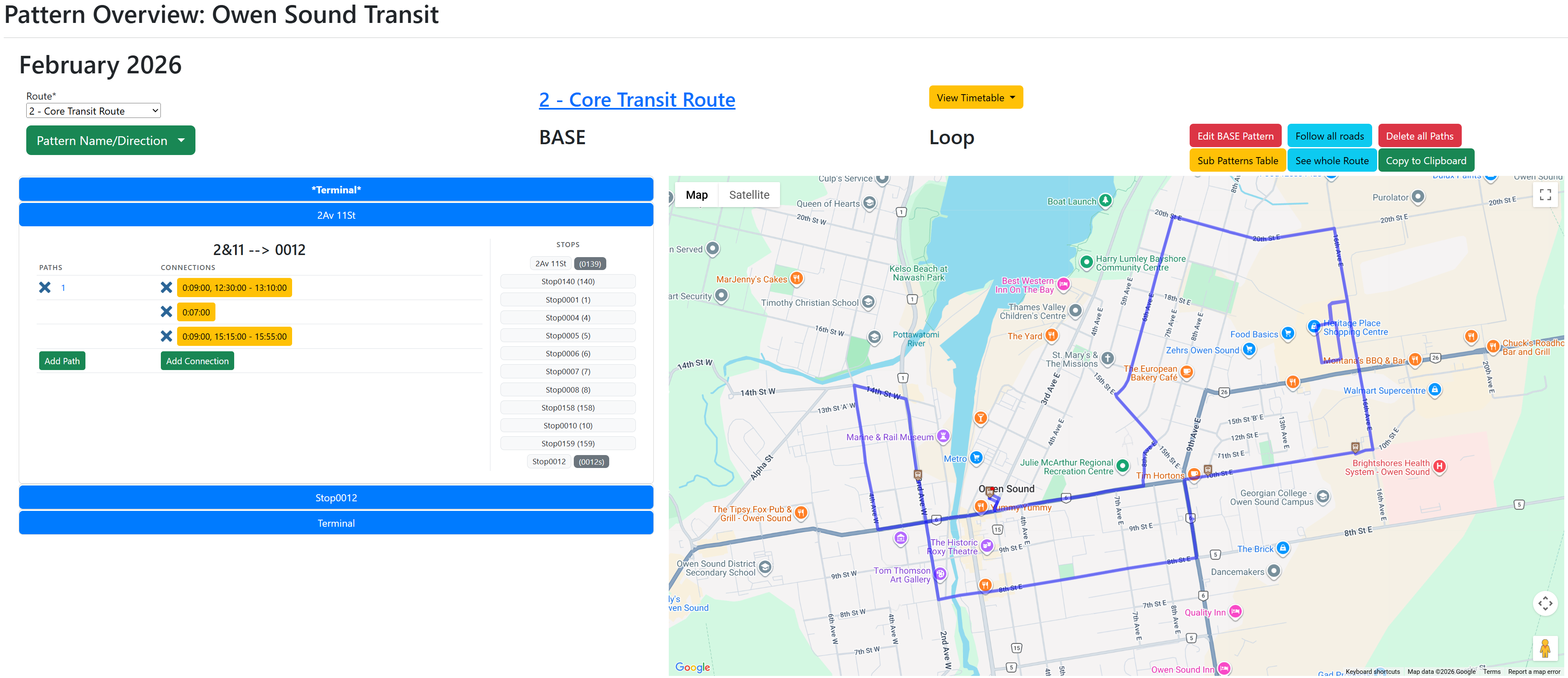 Routes and Service Patterns
